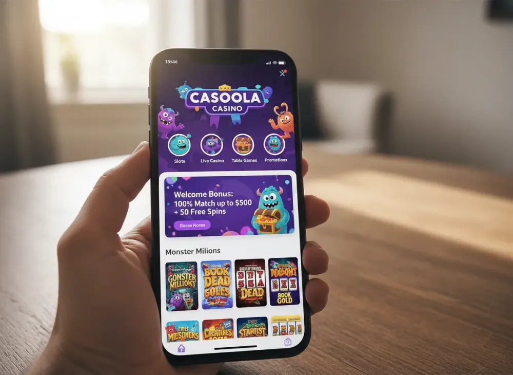 Casoola app guide to mobile casino play and features